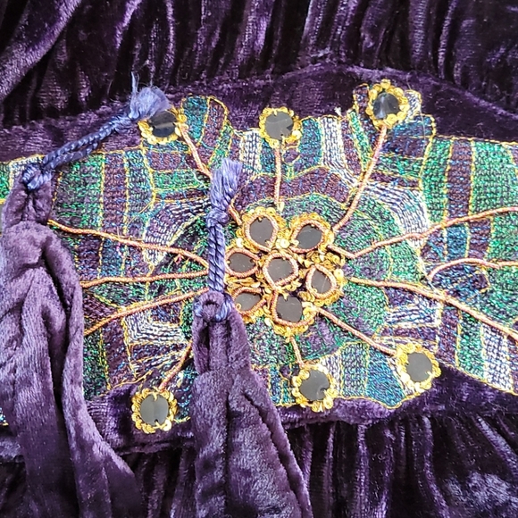 COPY - SOFT SURROUNDINGS velvet robe - Picture 9 of 11